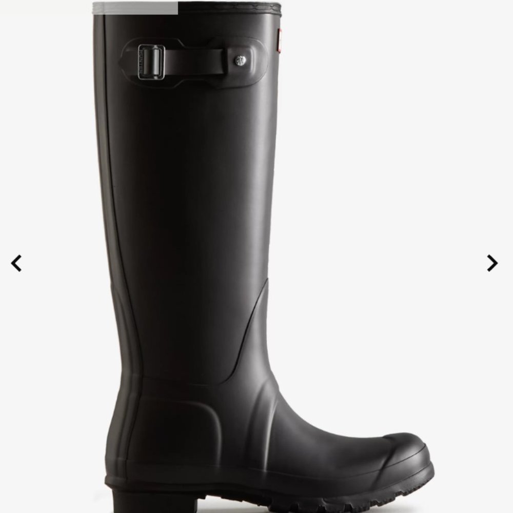 Hunter Women's Original Tall Rain Boots, Black